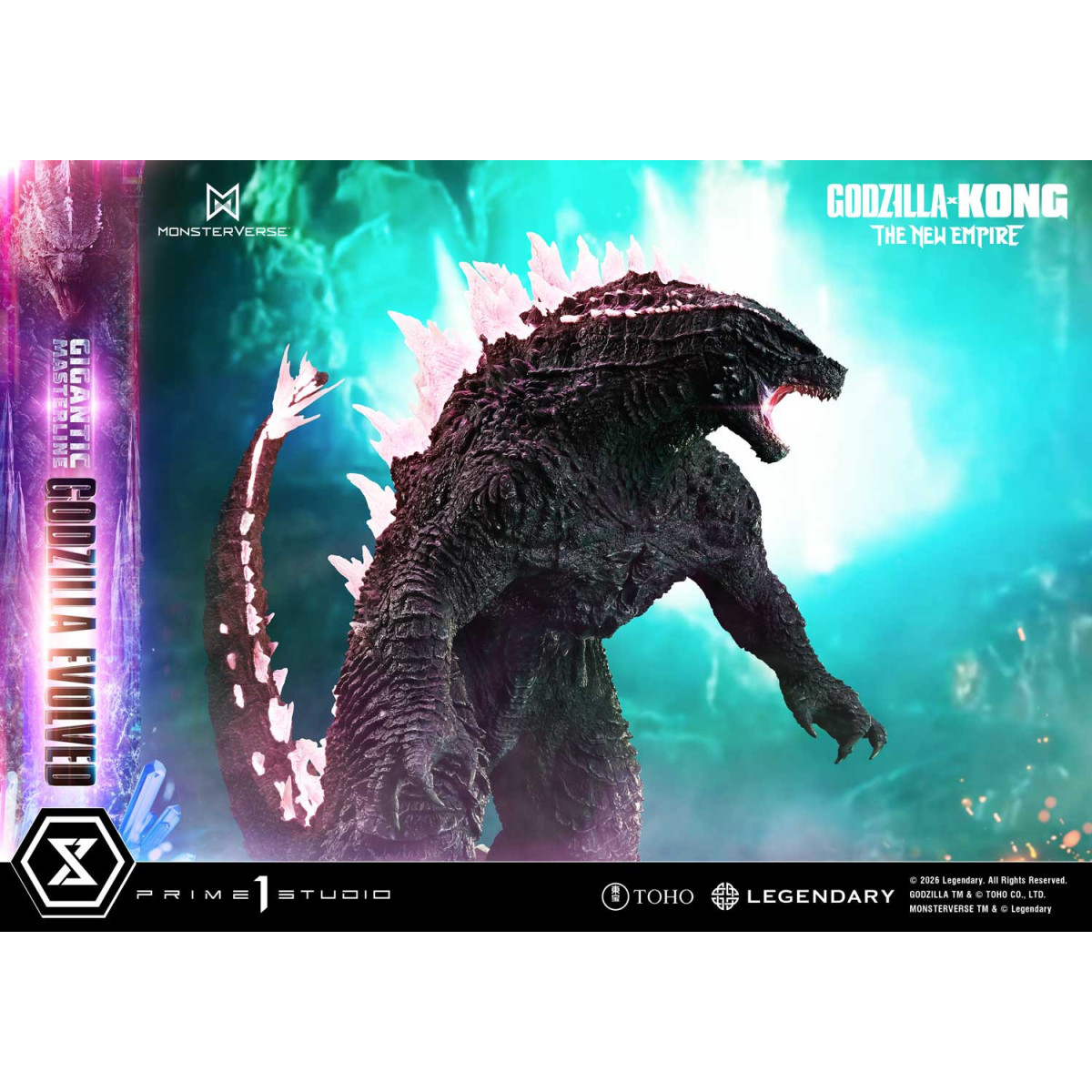 Prime 1 Studio - Godzilla Evolved Bonus Ver. - Godzilla x Kong: El Nuevo Imperio Gigantic Masterline Series