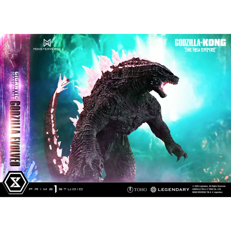 Prime 1 Studio - Godzilla Evolved Bonus Ver. - Godzilla x Kong: El Nuevo Imperio Gigantic Masterline Series