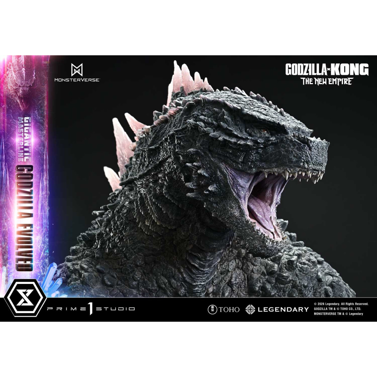 Prime 1 Studio - Godzilla Evolved Bonus Ver. - Godzilla x Kong: El Nuevo Imperio Gigantic Masterline Series
