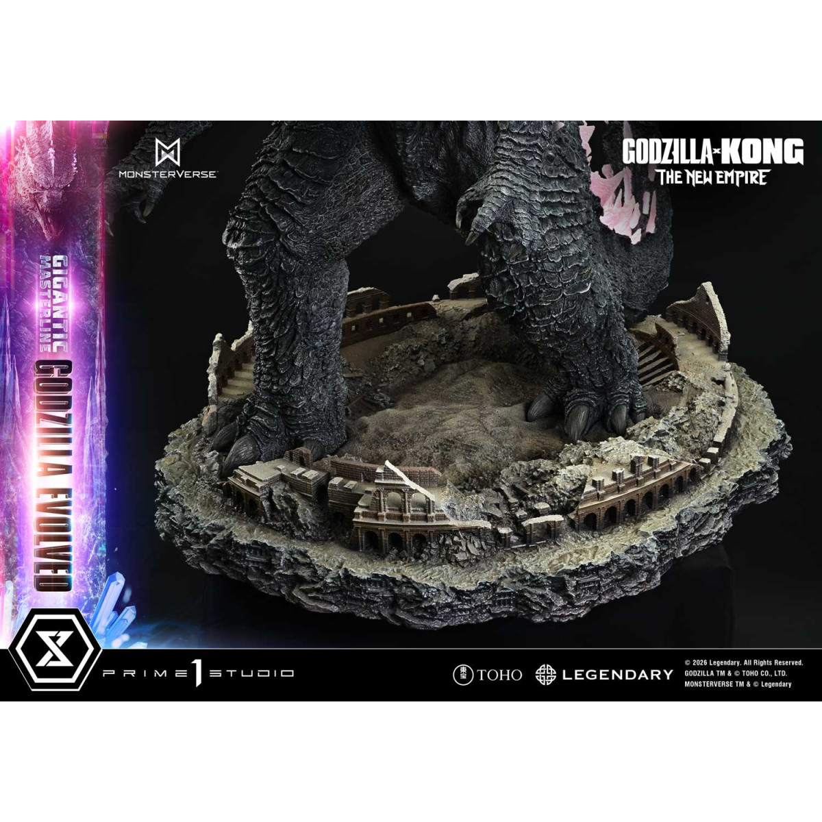 Prime 1 Studio - Godzilla Evolved Bonus Ver. - Godzilla x Kong: El Nuevo Imperio Gigantic Masterline Series