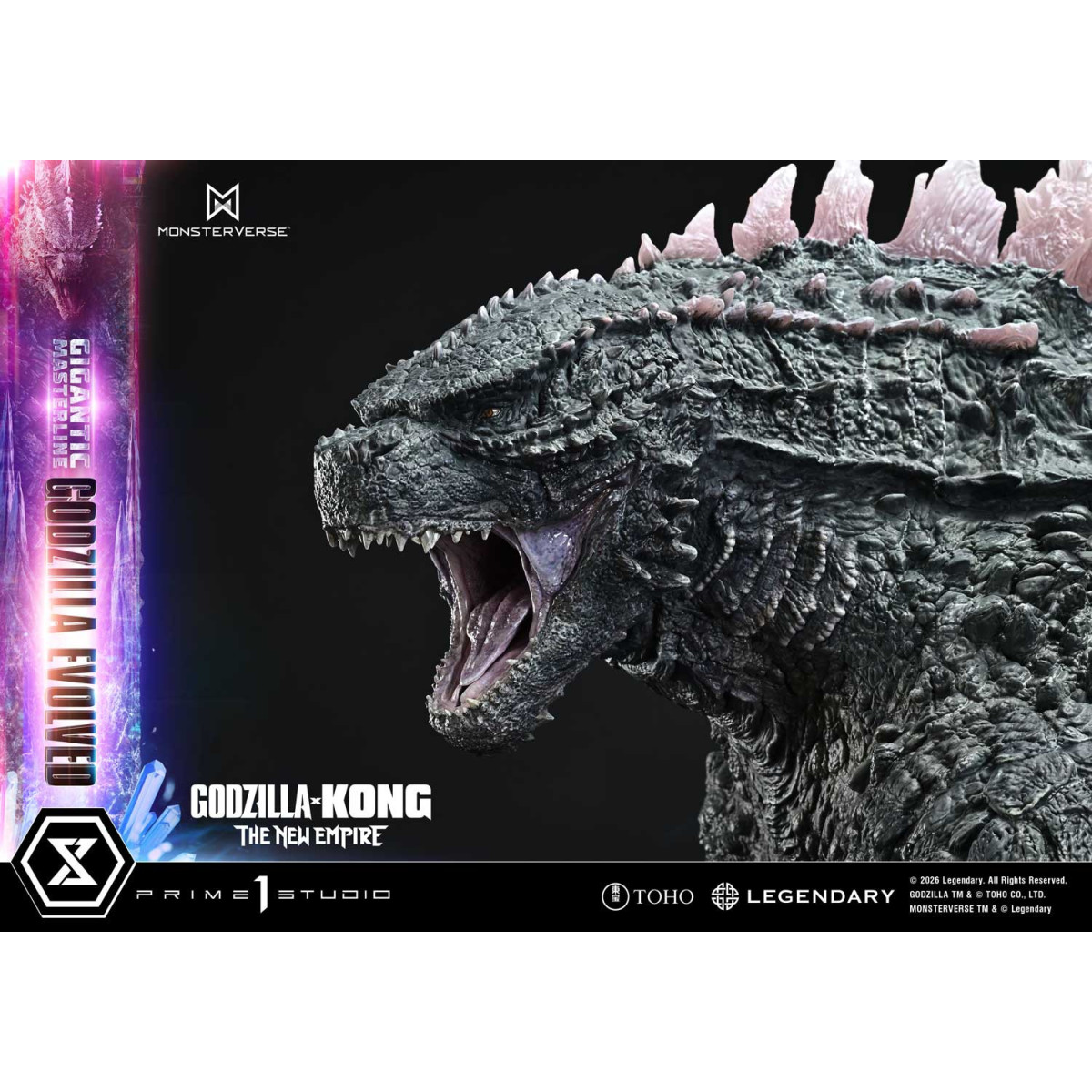 Prime 1 Studio - Godzilla Evolved Bonus Ver. - Godzilla x Kong: El Nuevo Imperio Gigantic Masterline Series