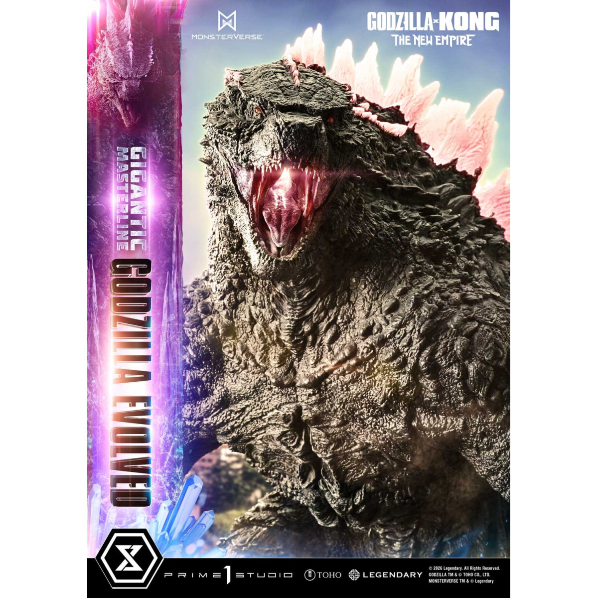 Prime 1 Studio - Godzilla Evolved Bonus Ver. - Godzilla x Kong: El Nuevo Imperio Gigantic Masterline Series