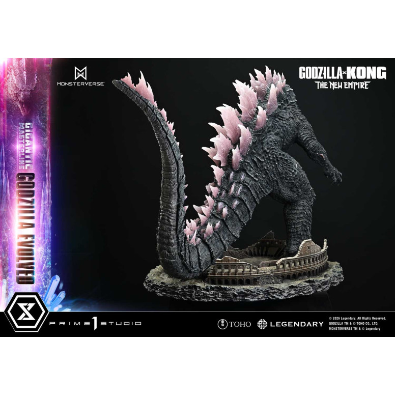 Prime 1 Studio - Godzilla Evolved Bonus Ver. - Godzilla x Kong: El Nuevo Imperio Gigantic Masterline Series