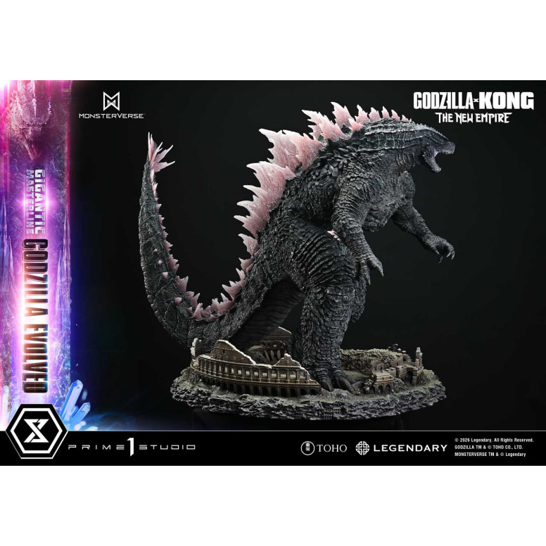 Prime 1 Studio - Godzilla Evolved Bonus Ver. - Godzilla x Kong: El Nuevo Imperio Gigantic Masterline Series