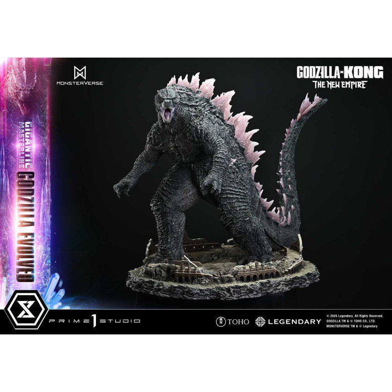 Prime 1 Studio - Godzilla Evolved Bonus Ver. - Godzilla x Kong: El Nuevo Imperio Gigantic Masterline Series