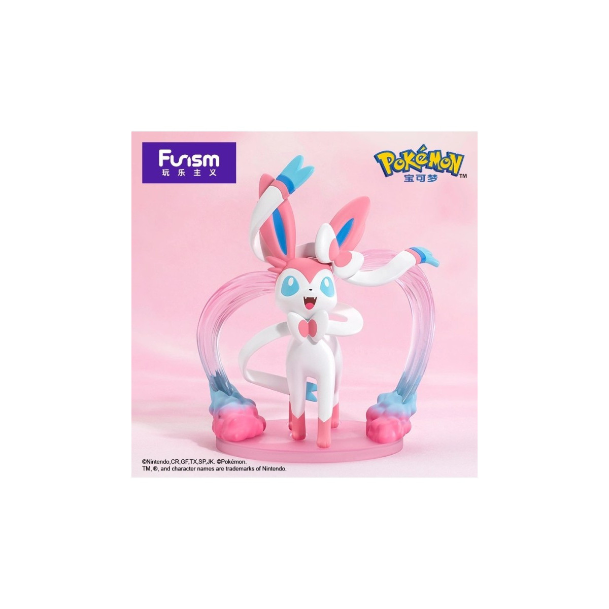 Funism - Pokemon Prime Figura - NYMPHALI - Sylveon - Nymphia