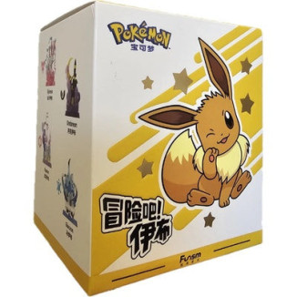 Funism - Pokémon - EVOLI EVOLUTION set de 8 figuras en caja ciega - Colección Evolution