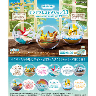 Re-Ment - Pokémon - TERRARIUM COLLECTION VOL 13 set de 6 figuras en caja ciega.