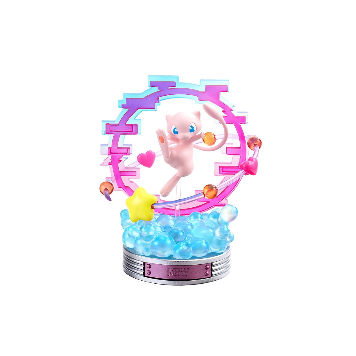 Re-Ment - Pokémon - NEON PARTY set de 6 figuras en caja ciega.