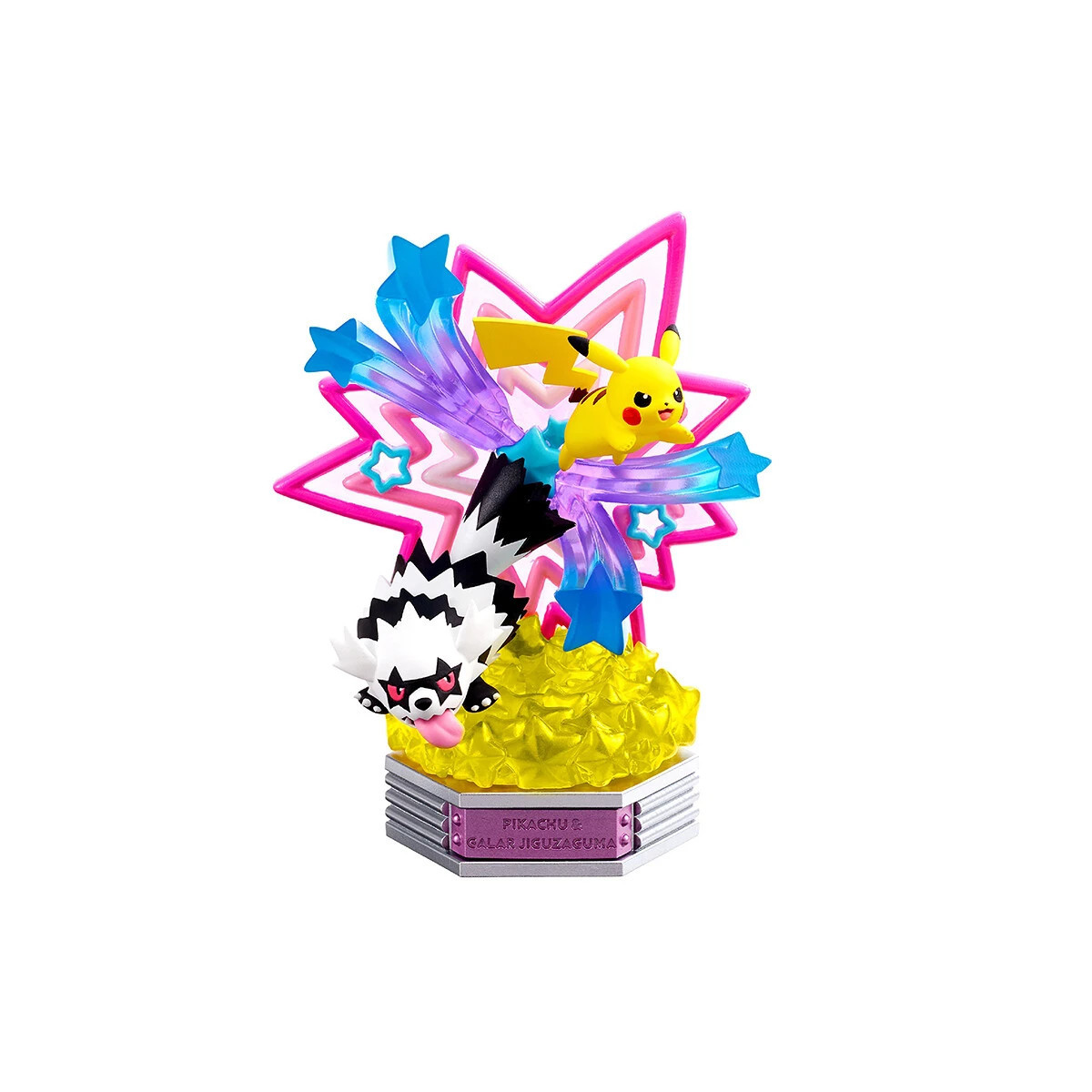 Re-Ment - Pokémon - NEON PARTY set de 6 figuras en caja ciega.