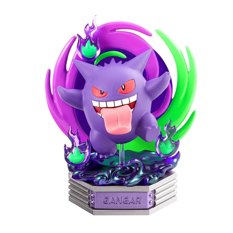 Re-Ment - Pokémon - NEON PARTY set de 6 figuras en caja ciega.