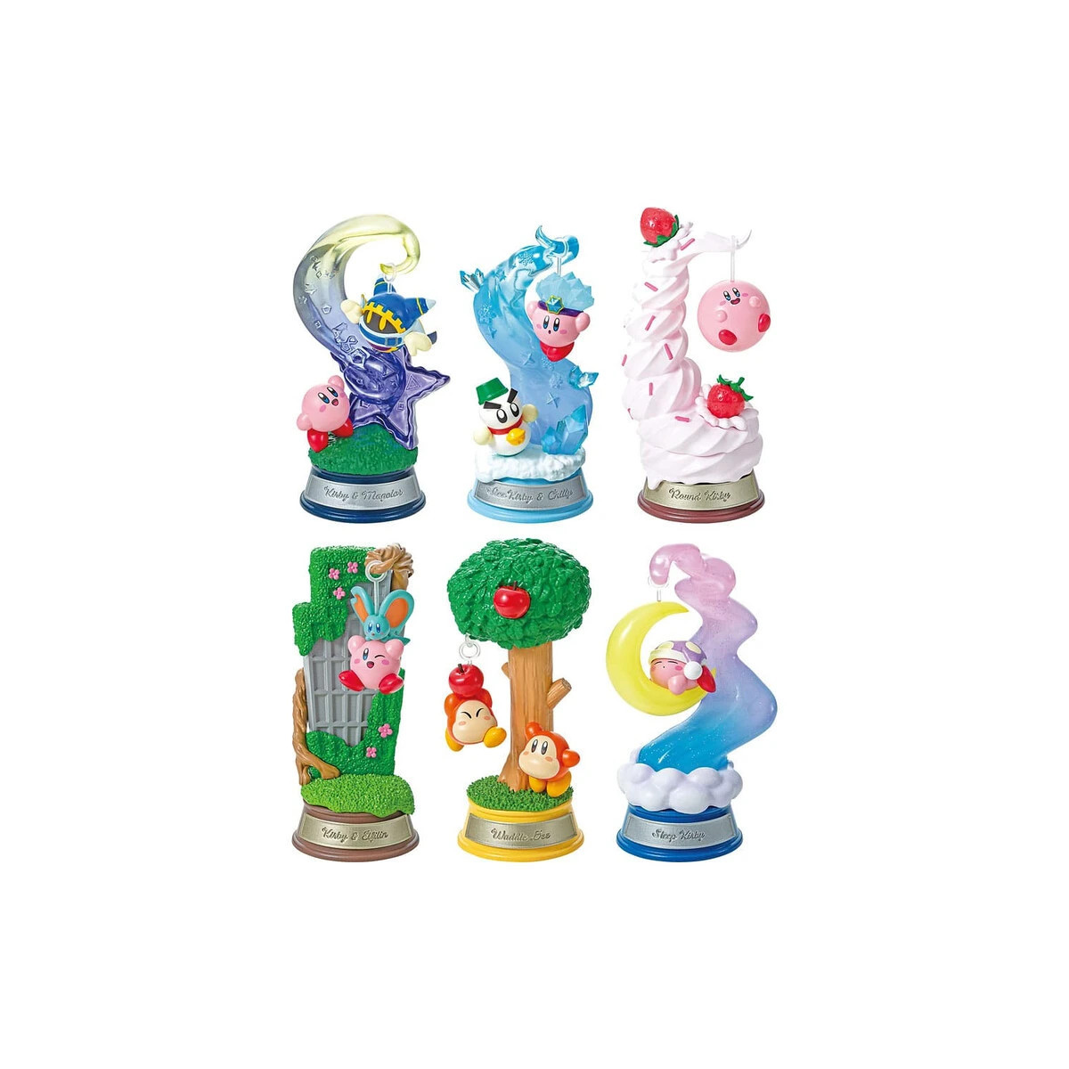 Re-Ment - Kirby in Dreamland - Kirby SWING set de 6 figuras en caja ciega.