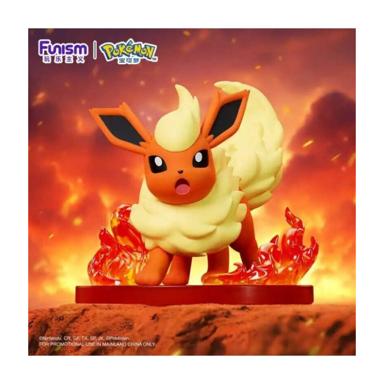 Funism - Pokemon Prime Figura - PYROLI - Flareon - Booster