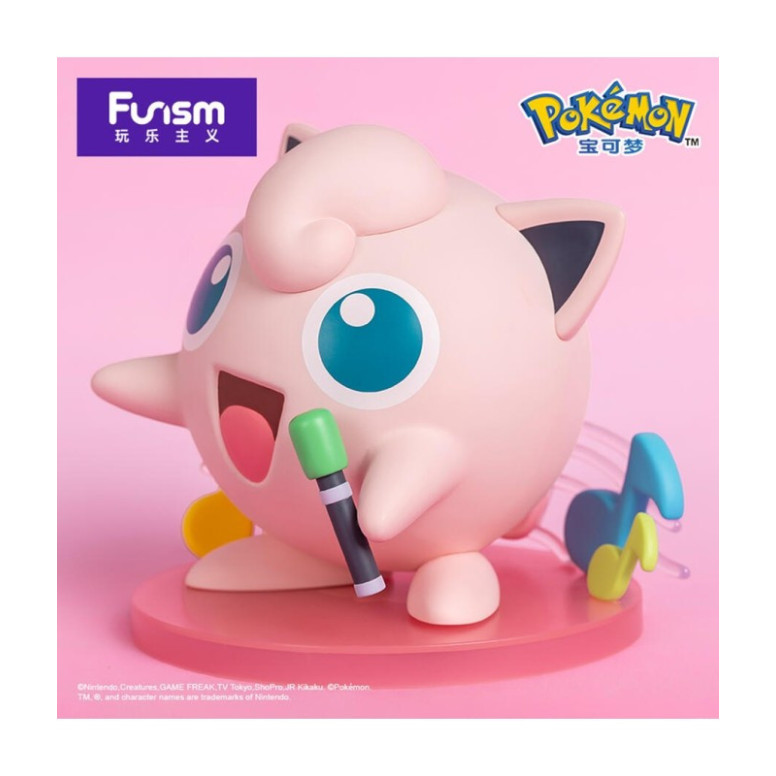 Funism - Pokemon Prime Figura - RONDOUDOU - Jigglypuff - Estiércol líquido