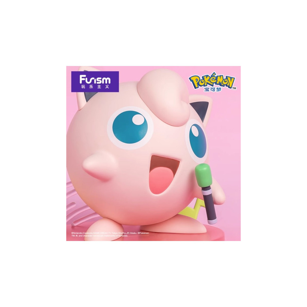 Funism - Pokemon Prime Figura - RONDOUDOU - Jigglypuff - Estiércol líquido