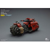 JoyToy Space Marines - Blood Angels Bicicleta de combate con patrón Raider y rifles de cerrojo de doble enlace 1/18 - Warhammer