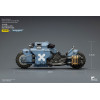 JoyToy Space Marines - Space Wolves Bicicleta de combate con patrón Raider y rifles de cerrojo de doble enlace 1/18 - Warhammer