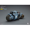 JoyToy Space Marines - Space Wolves Bicicleta de combate con patrón Raider y rifles de cerrojo de doble enlace 1/18 - Warhammer