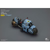 JoyToy Space Marines - Space Wolves Bicicleta de combate con patrón Raider y rifles de cerrojo de doble enlace 1/18 - Warhammer