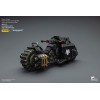 JoyToy Space Marines - Raven Guard Raider-moto de combate con rifles de doble cerrojo 1/18 - Warhammer 40K