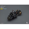 JoyToy Space Marines - Raven Guard Raider-moto de combate con rifles de doble cerrojo 1/18 - Warhammer 40K