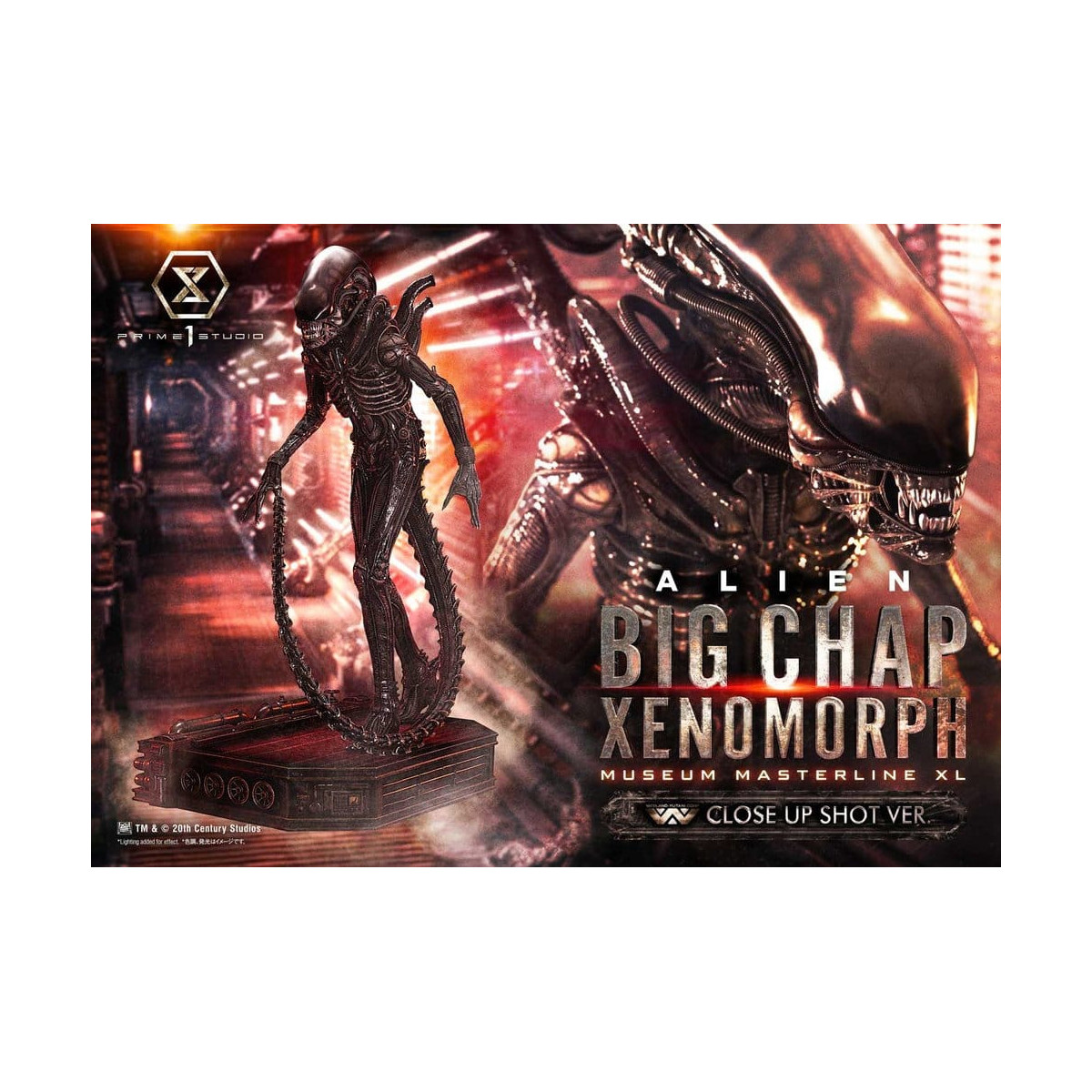 Prime 1 Studio - Big Chap Xenomorfo Primer Plano Ver.  - Alien (1979) Museo Masterline XL 1/3