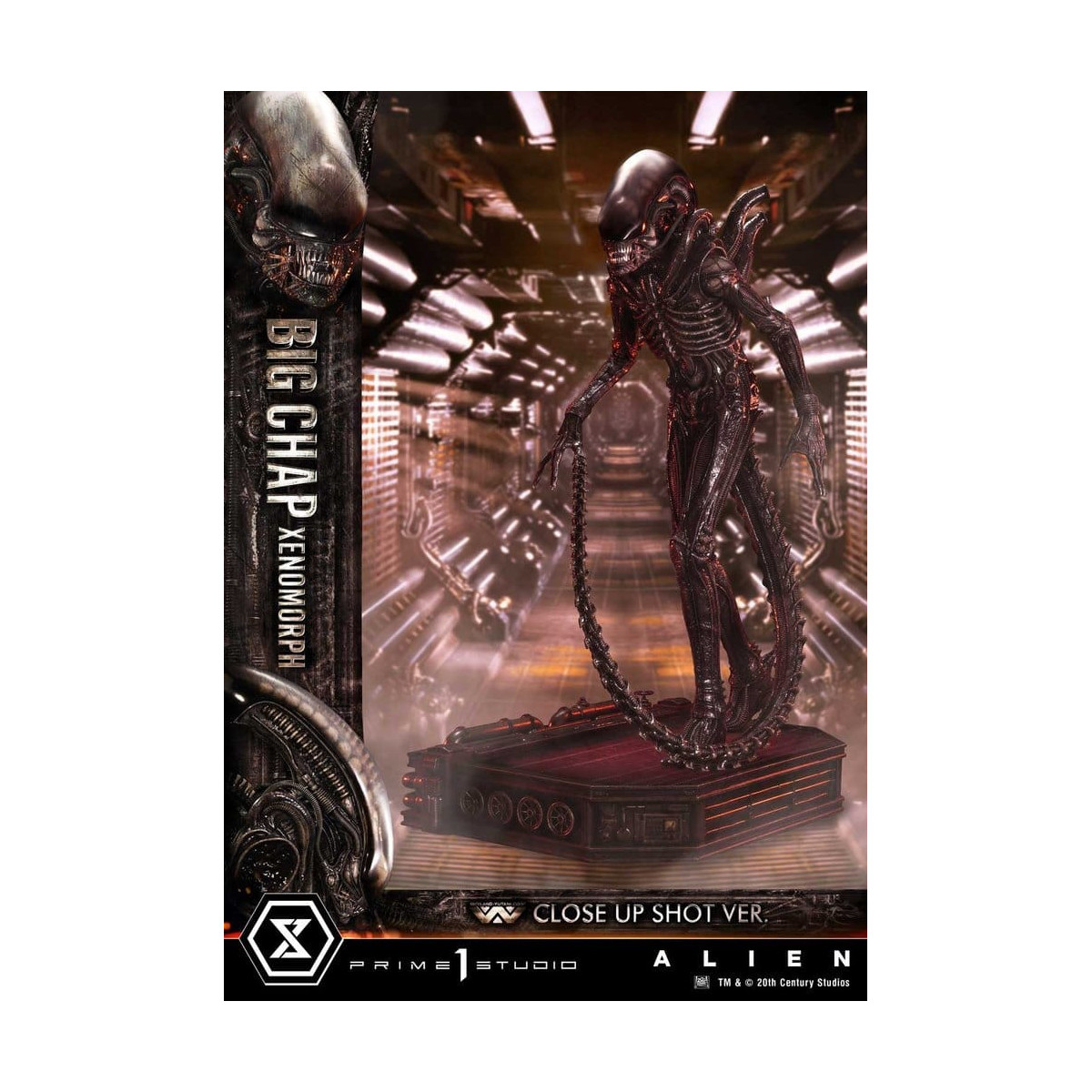 Prime 1 Studio - Big Chap Xenomorfo Primer Plano Ver.  - Alien (1979) Museo Masterline XL 1/3