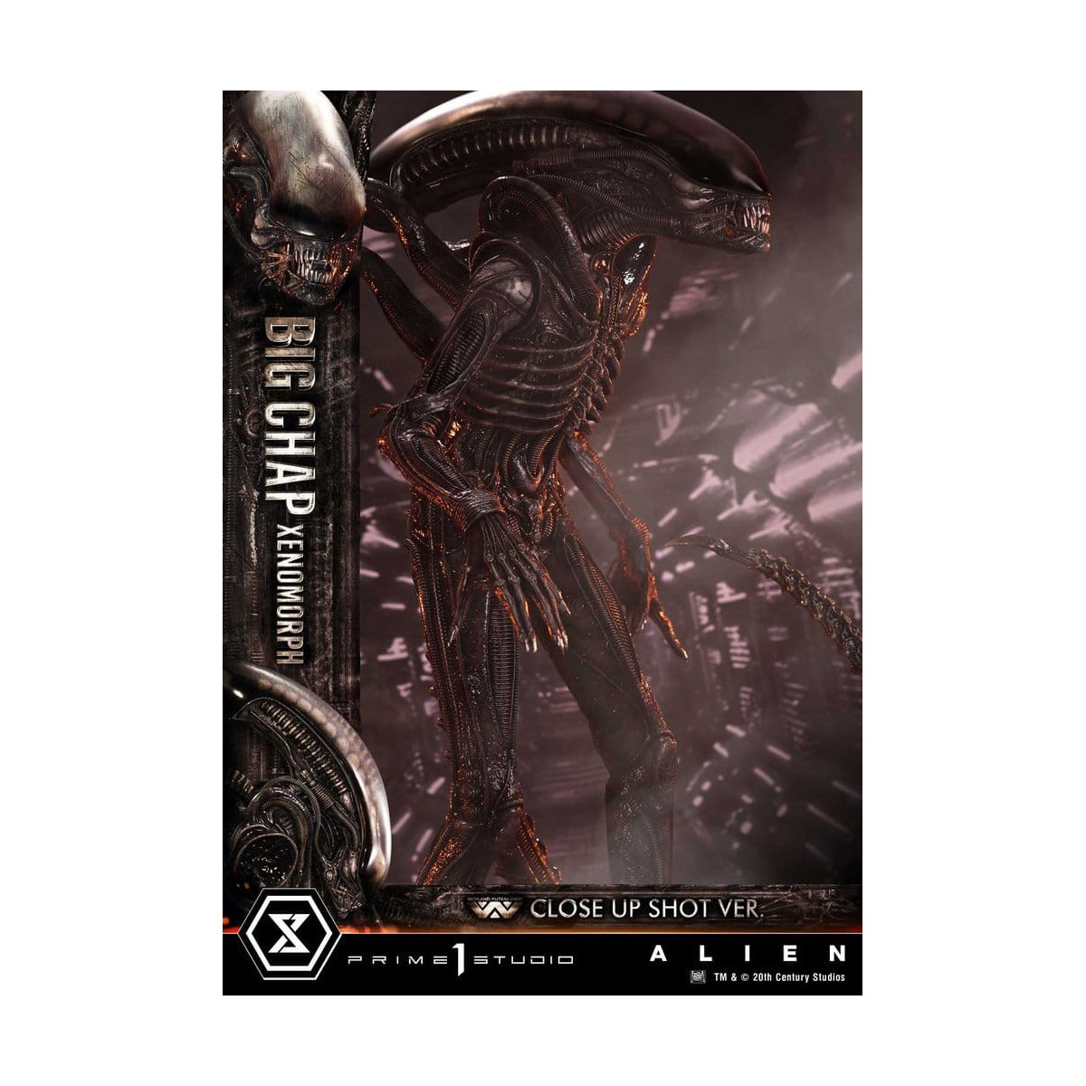 Prime 1 Studio - Big Chap Xenomorfo Primer Plano Ver.  - Alien (1979) Museo Masterline XL 1/3