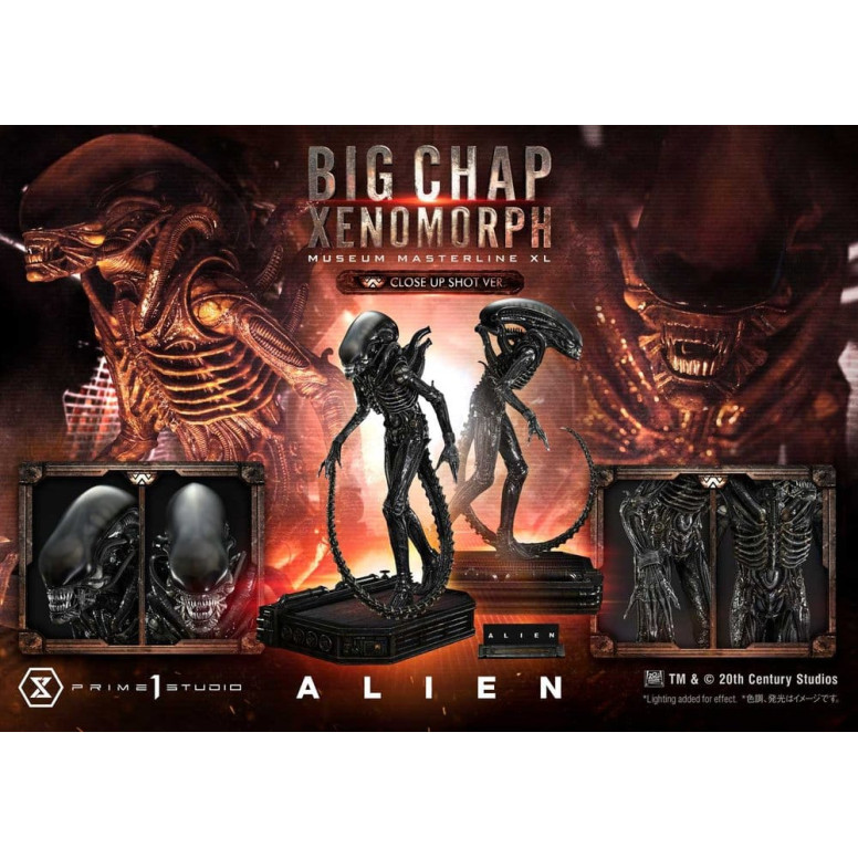 Prime 1 Studio - Big Chap Xenomorfo Primer Plano Ver.  - Alien (1979) Museo Masterline XL 1/3