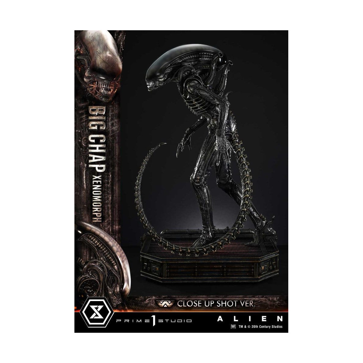 Prime 1 Studio - Big Chap Xenomorfo Primer Plano Ver.  - Alien (1979) Museo Masterline XL 1/3
