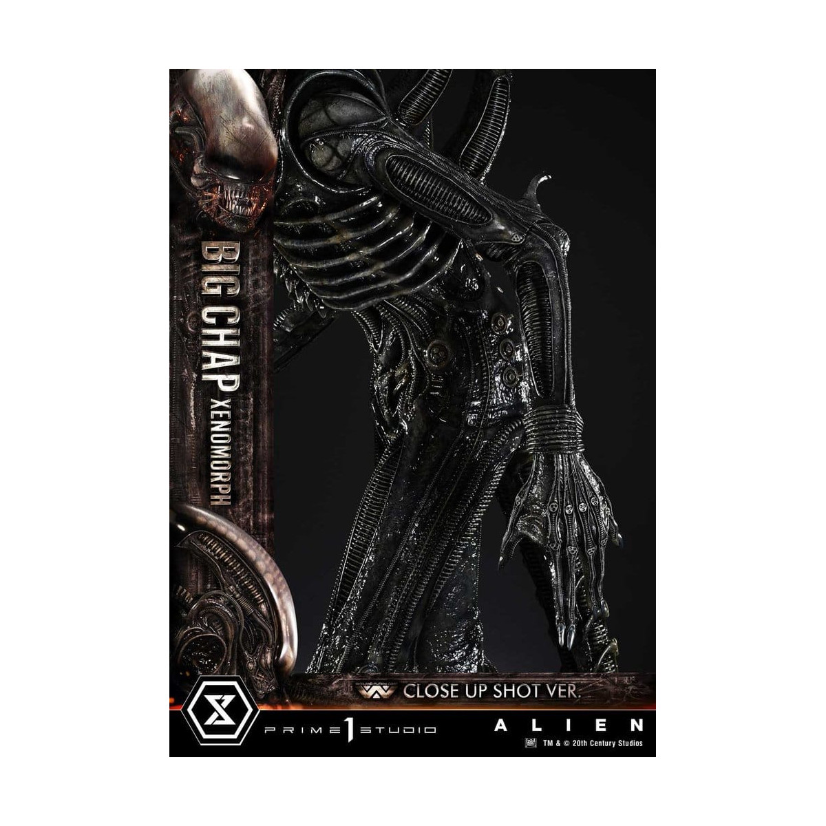 Prime 1 Studio - Big Chap Xenomorfo Primer Plano Ver.  - Alien (1979) Museo Masterline XL 1/3