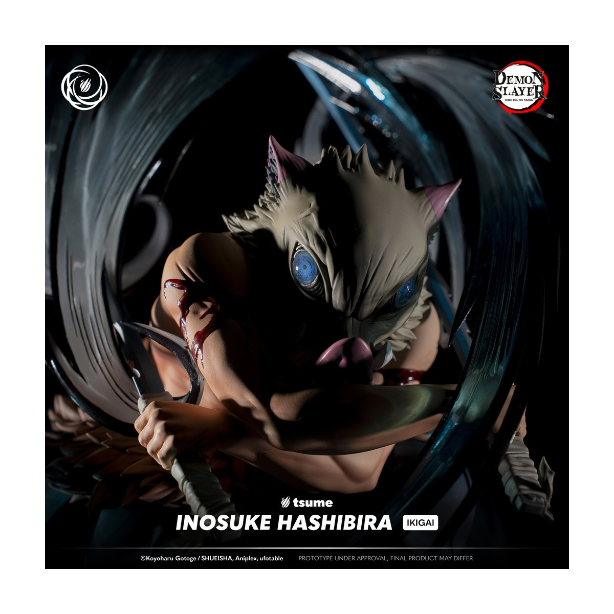 Tsume Ikigai - INOSUKE Hashibira - Guardianes de la Noche (Kimetsu no Yaiba)