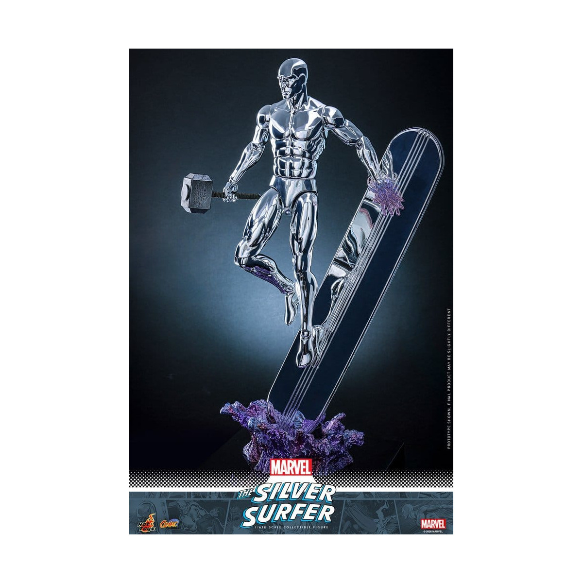 Hot Toys Marvel - Silver Surfer - Comics Masterpiece 1/6