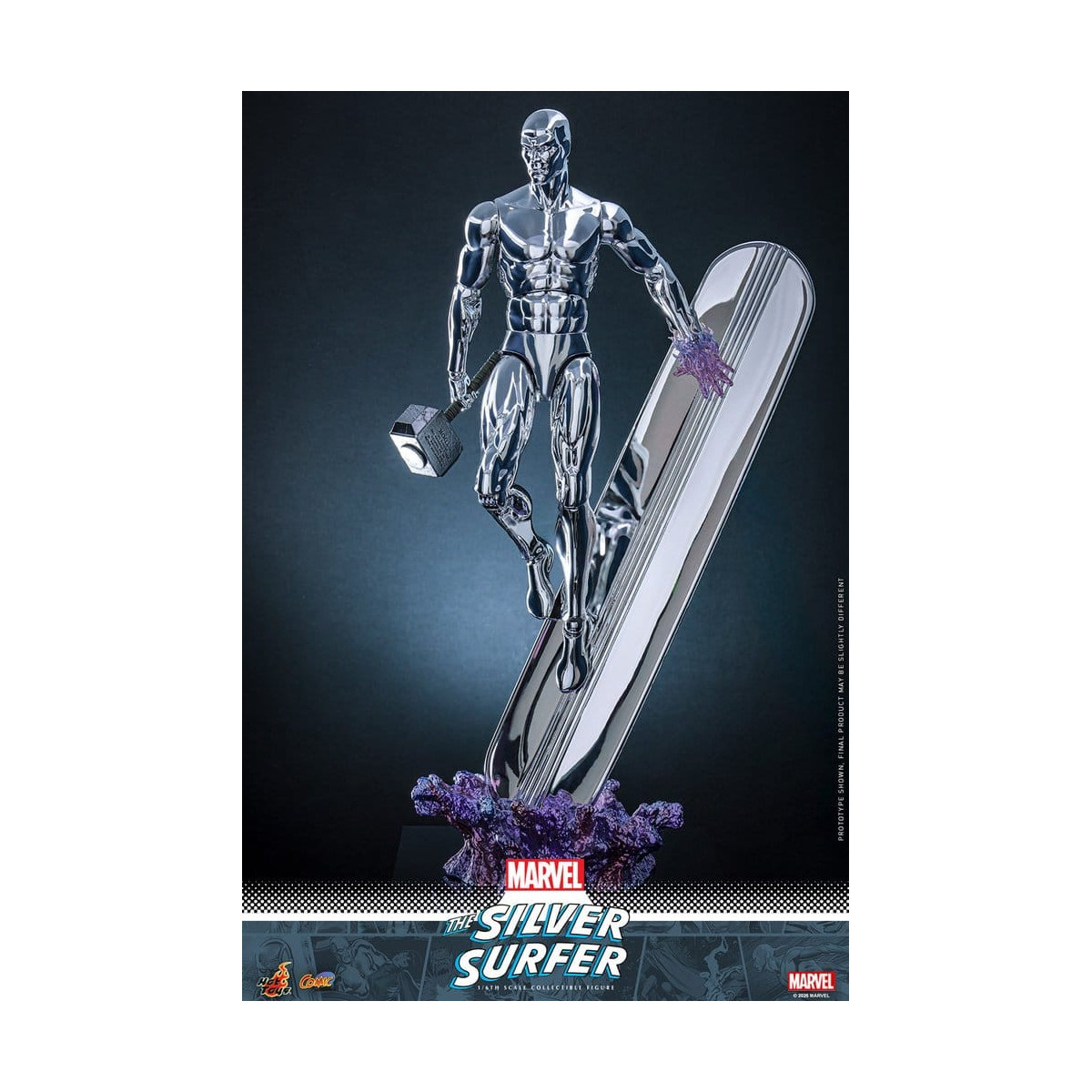 Hot Toys Marvel - Silver Surfer - Comics Masterpiece 1/6