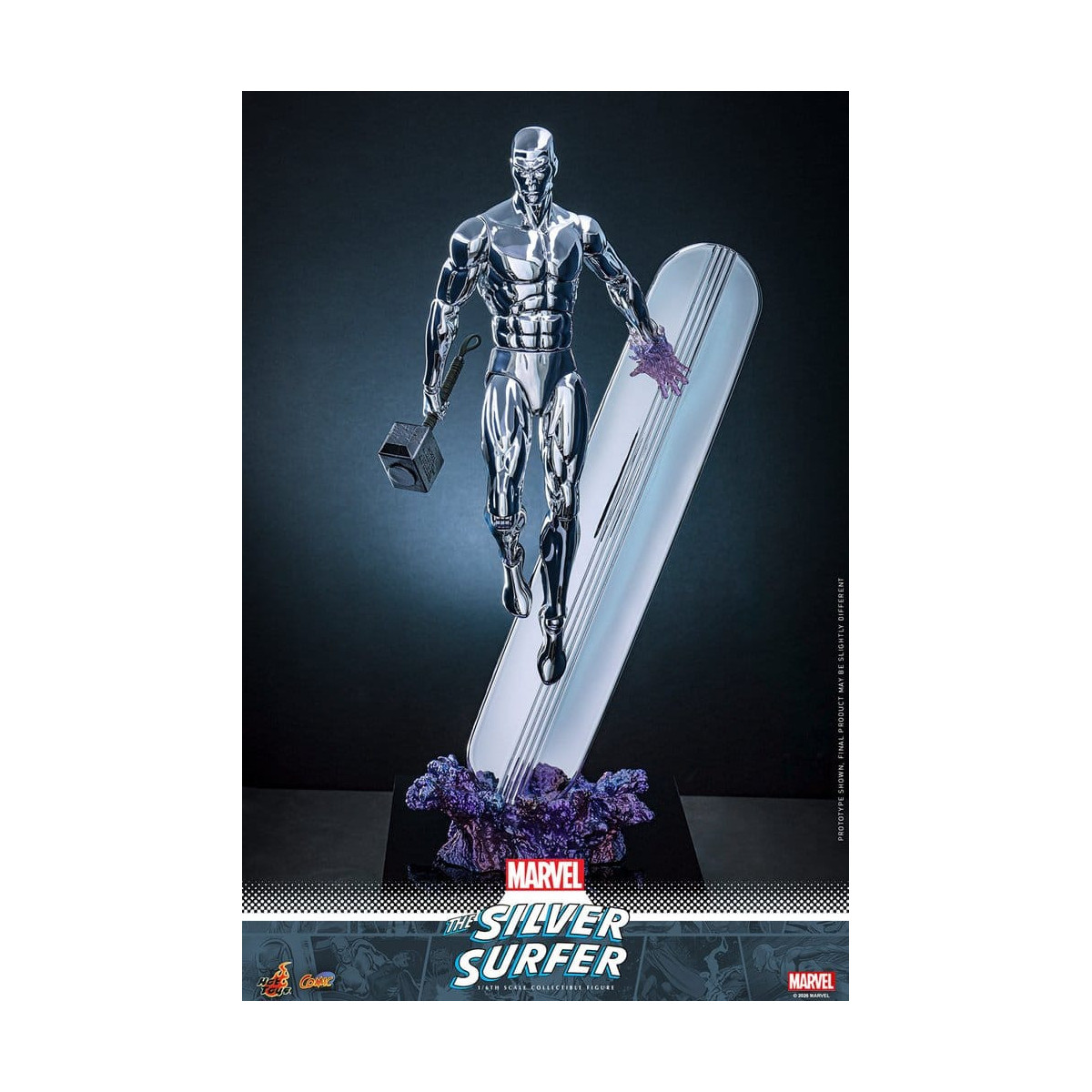 Hot Toys Marvel - Silver Surfer - Comics Masterpiece 1/6