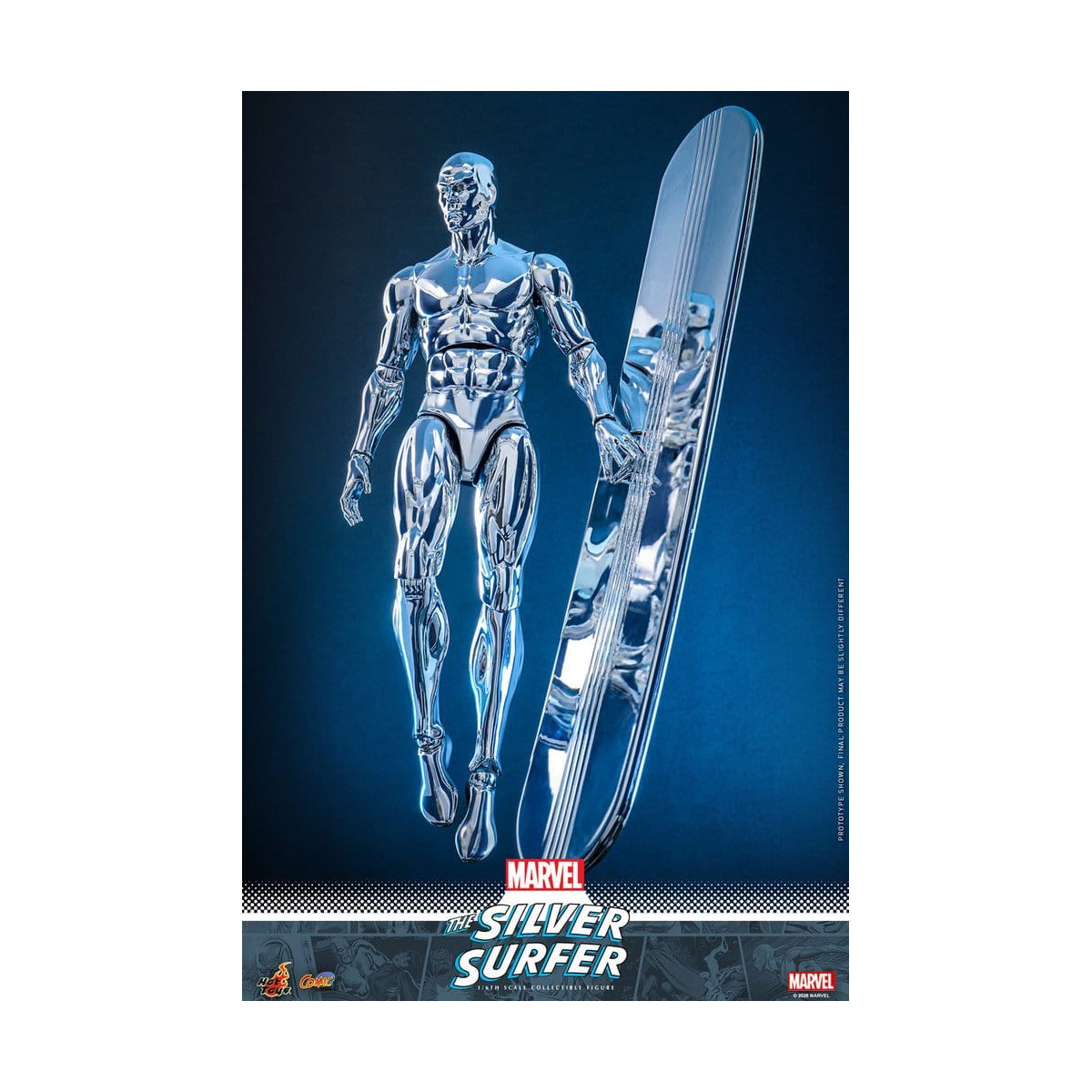 Hot Toys Marvel - Silver Surfer - Comics Masterpiece 1/6