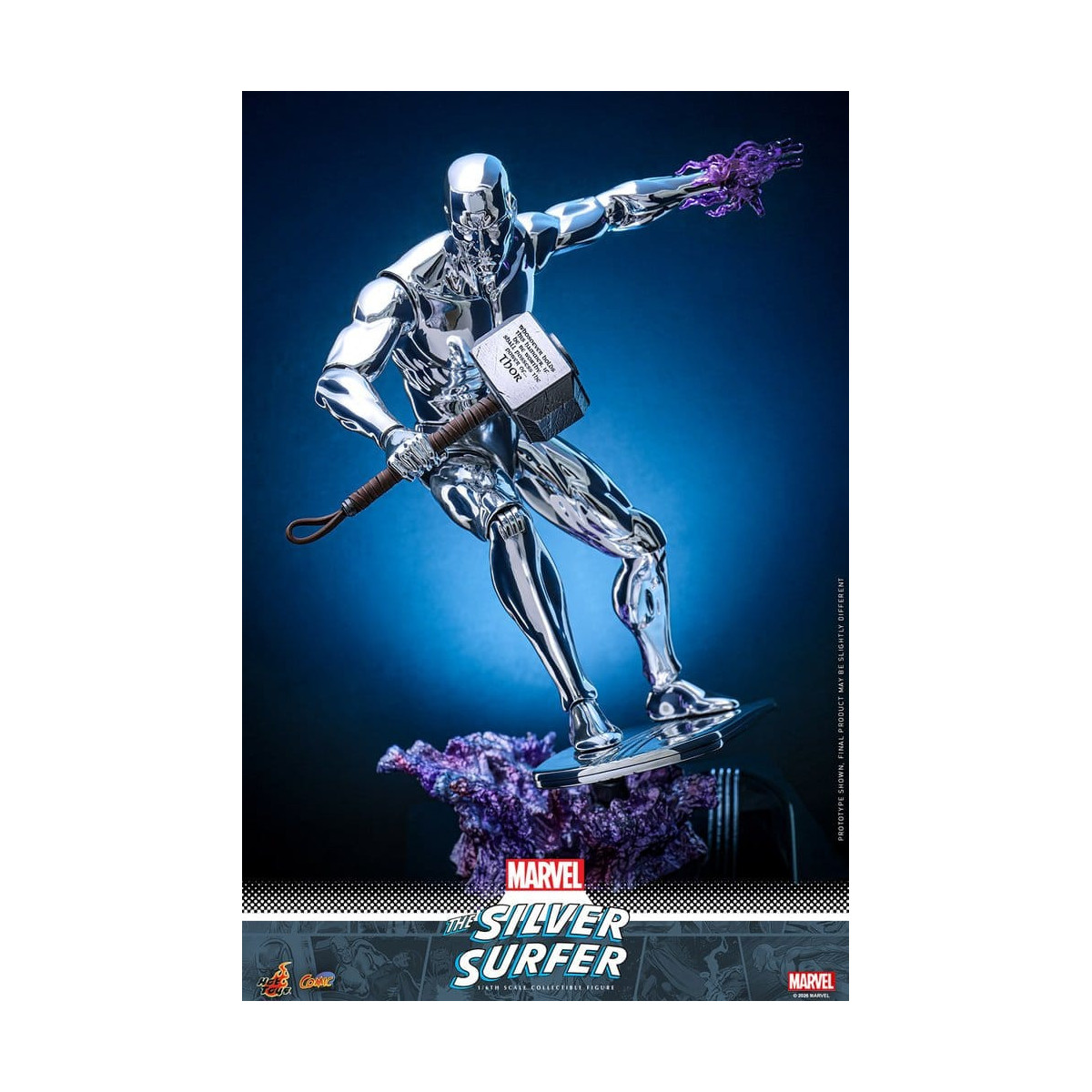 Hot Toys Marvel - Silver Surfer - Comics Masterpiece 1/6