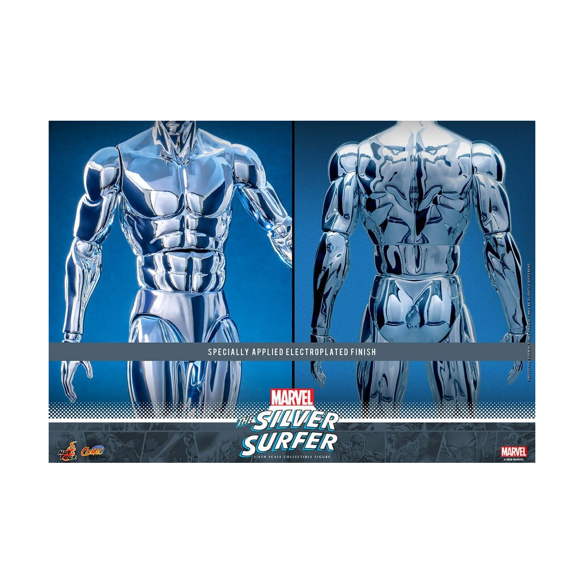 Hot Toys Marvel - Silver Surfer - Comics Masterpiece 1/6