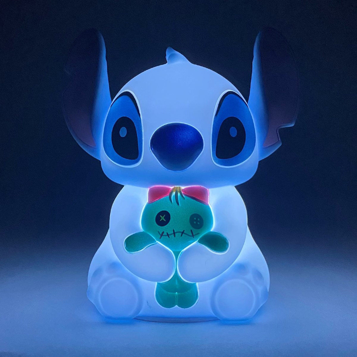 Grand Jester Studios Lilo & Stitch - Figura luminosa de Stitch y Souillon.