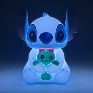 Grand Jester Studios Lilo & Stitch - Figura luminosa de Stitch y Souillon.