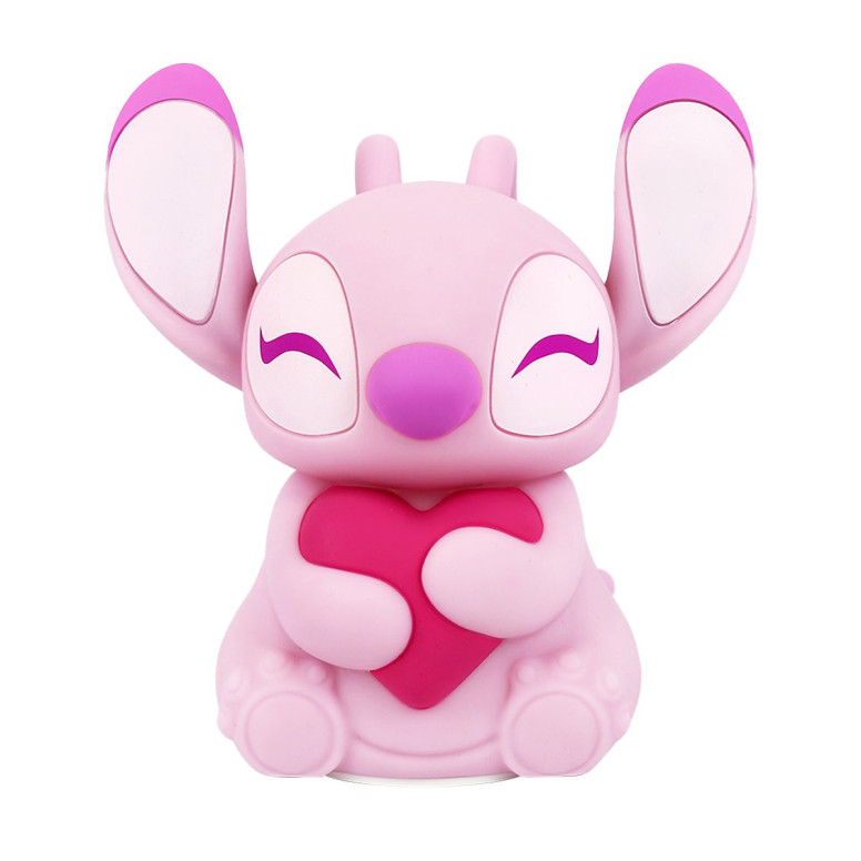 Grand Jester Studios Lilo & Stitch - Ángel y el corazón figurita iluminada
