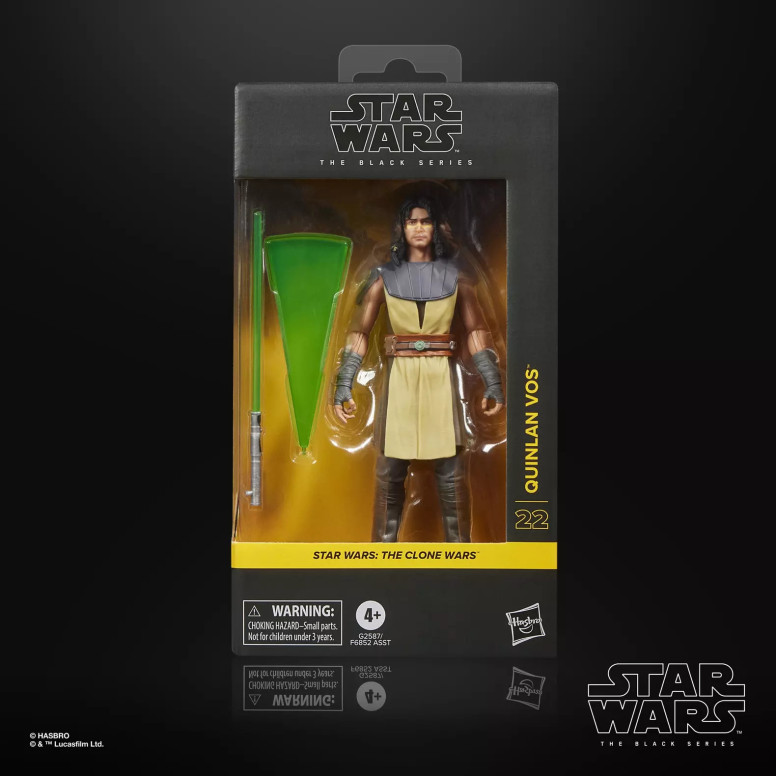 Star Wars The Black Series - Quinlan Vos - Las Guerras Clon