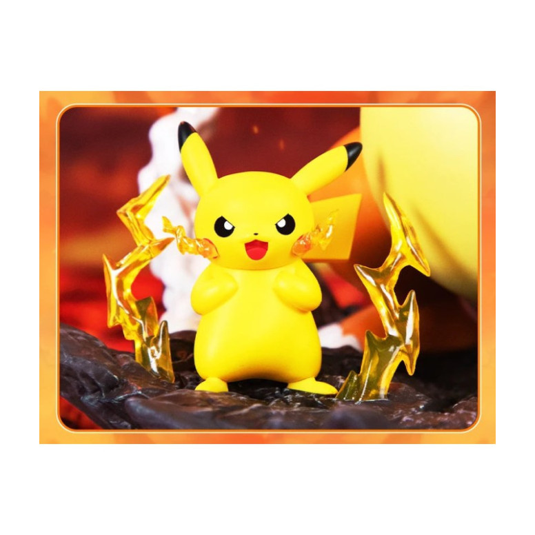 Funism - Pokemon Prime Figura - PIKACHU Y DRACAUFEU