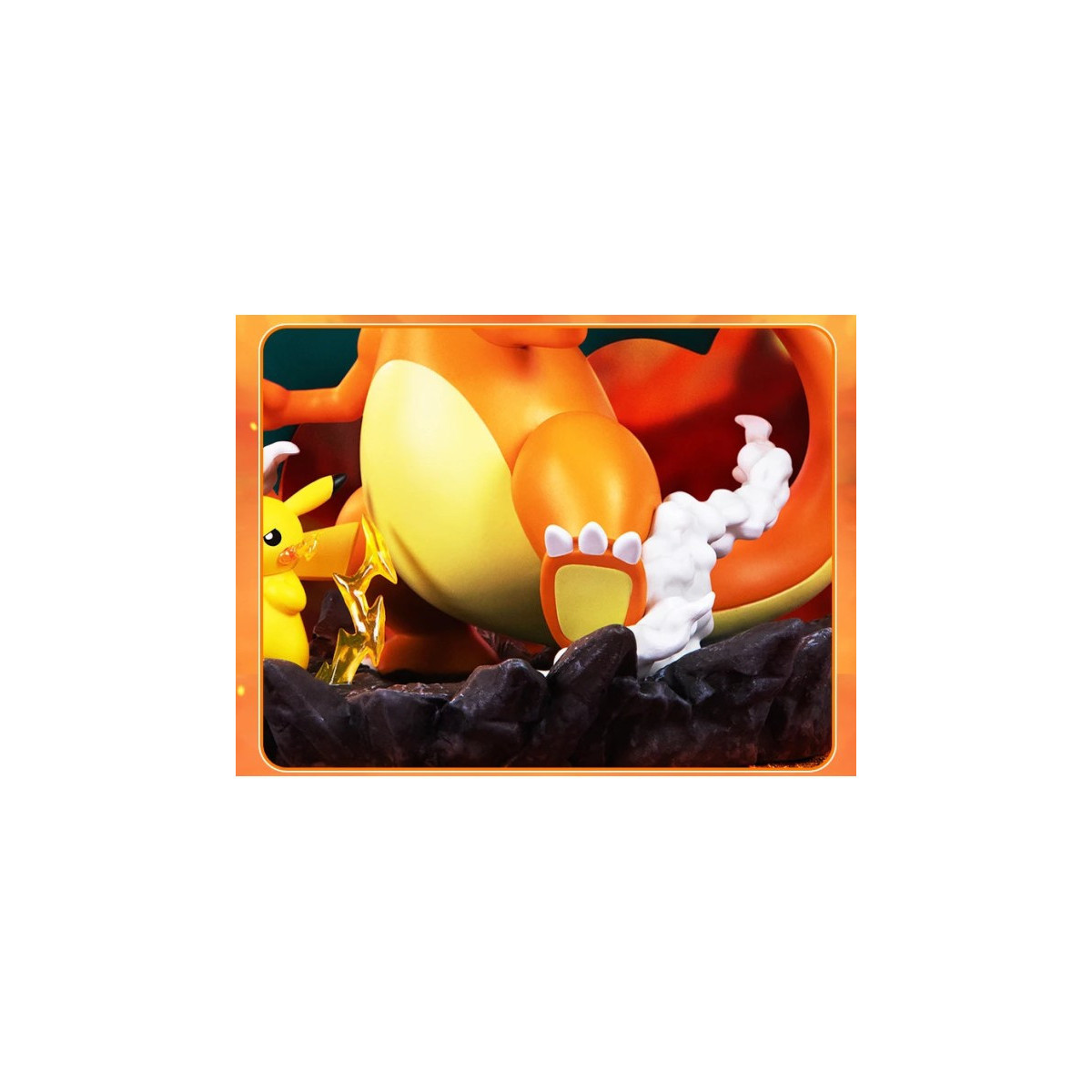 Funism - Pokemon Prime Figura - PIKACHU Y DRACAUFEU