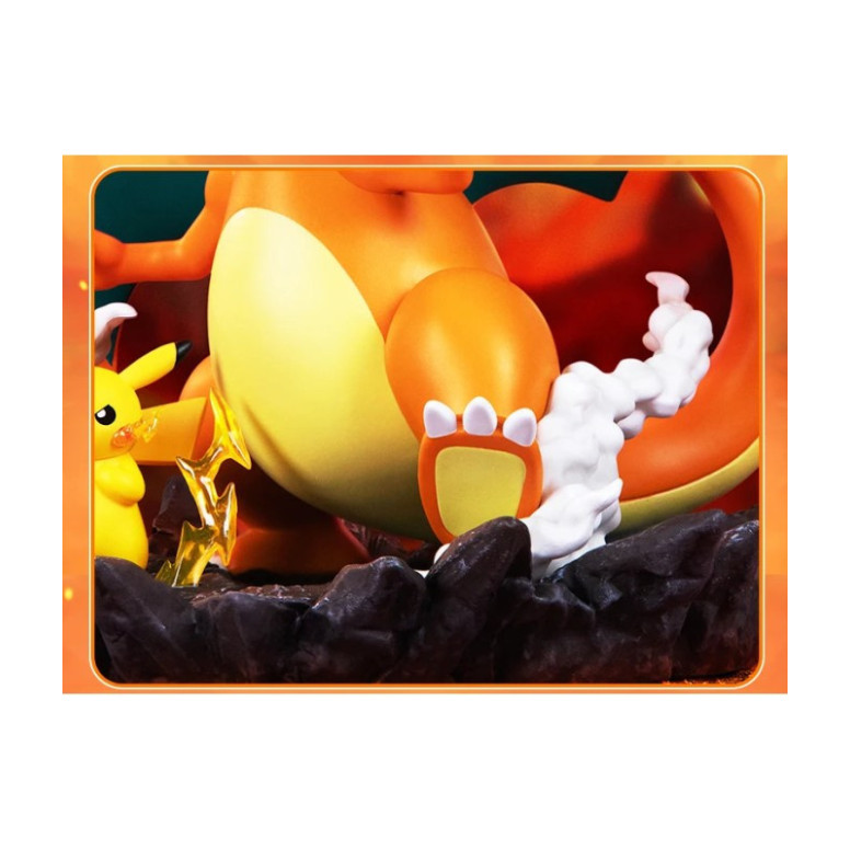 Funism - Pokemon Prime Figura - PIKACHU Y DRACAUFEU