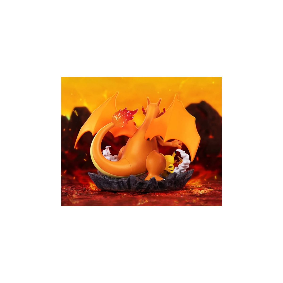 Funism - Pokemon Prime Figura - PIKACHU Y DRACAUFEU