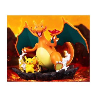 Funism - Pokemon Prime Figura - PIKACHU Y DRACAUFEU