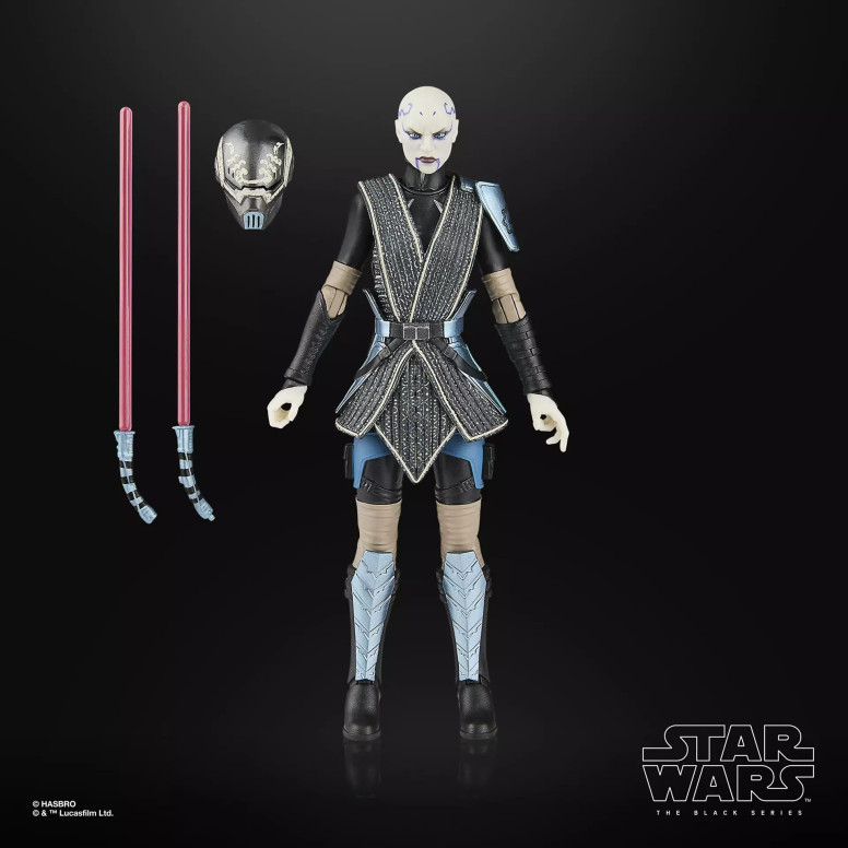 Star Wars The Black Series - Asajj Ventress (Cazarrecompensas) - Las Guerras Clon
