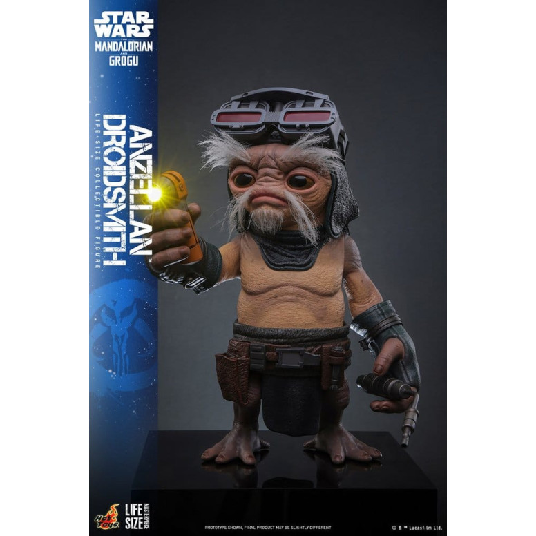 Hot toys Star Wars - Anzellan Droidsmith Serie de obras maestras a tamaño real - Star Wars: The Mandalorian & Grogu