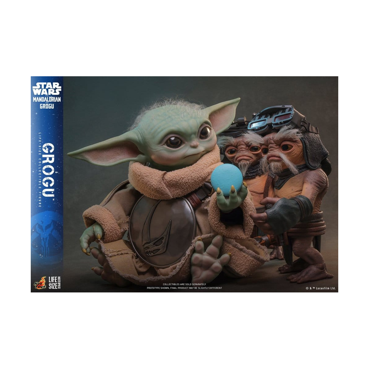 Hot toys Star Wars - Grogu 1/1 - Star Wars: El Mandaloriano y Grogu